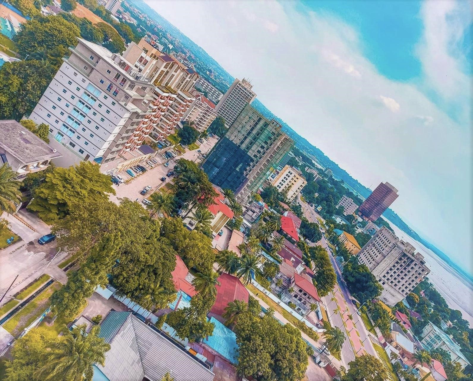 Kinshasa vue du ciel, 2020